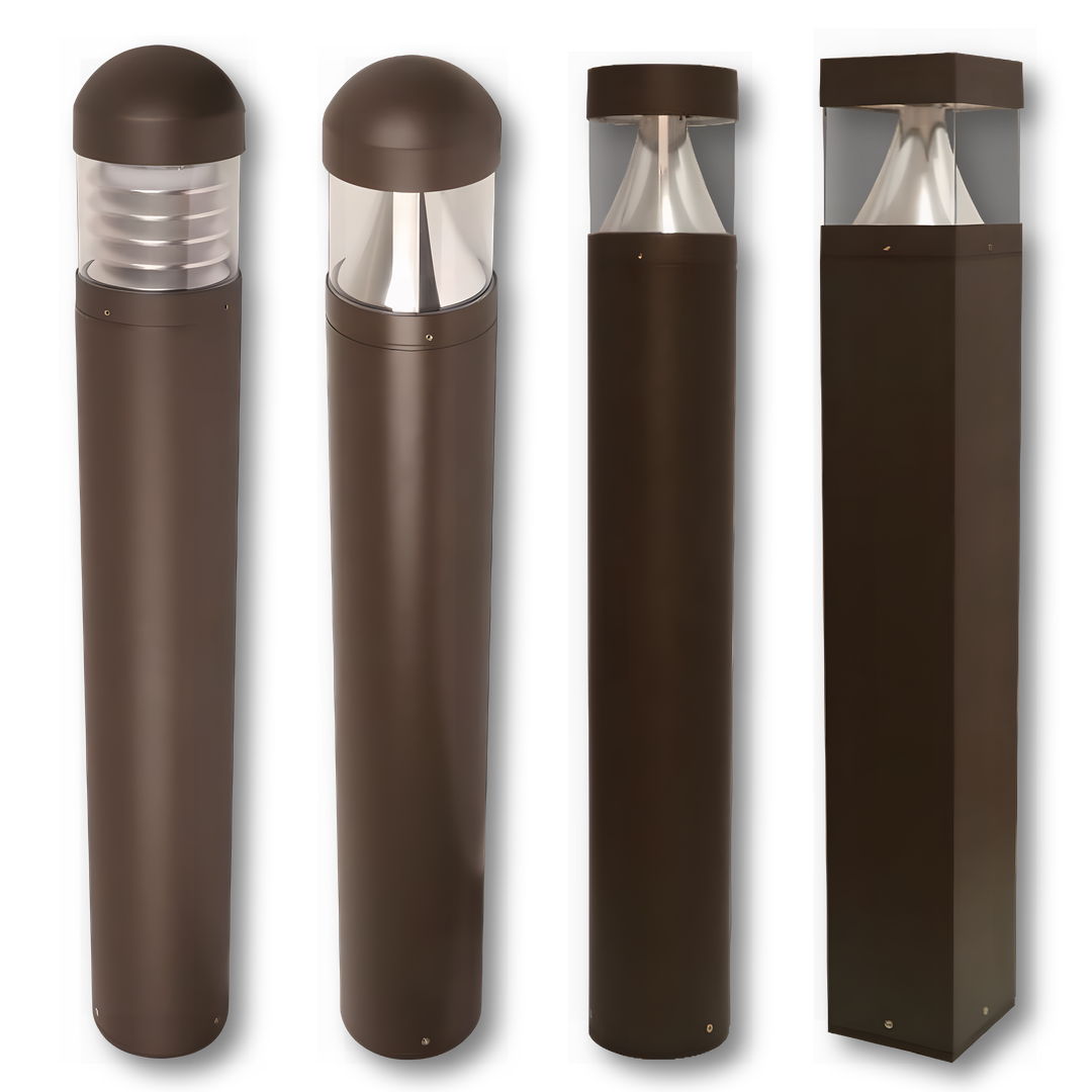 Round and Square LED Bollards