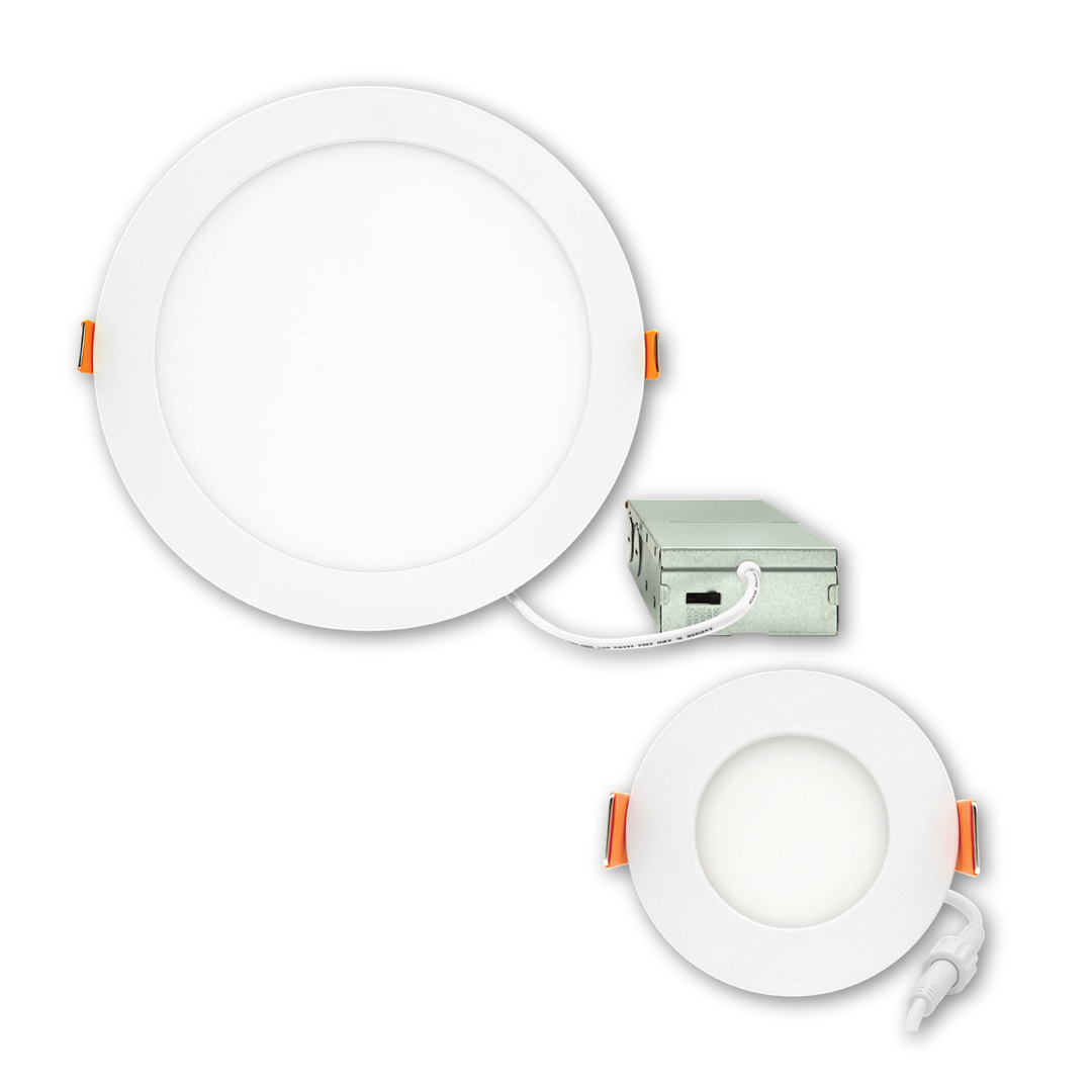 Round Flat Downlight Panel - CCT Selectable