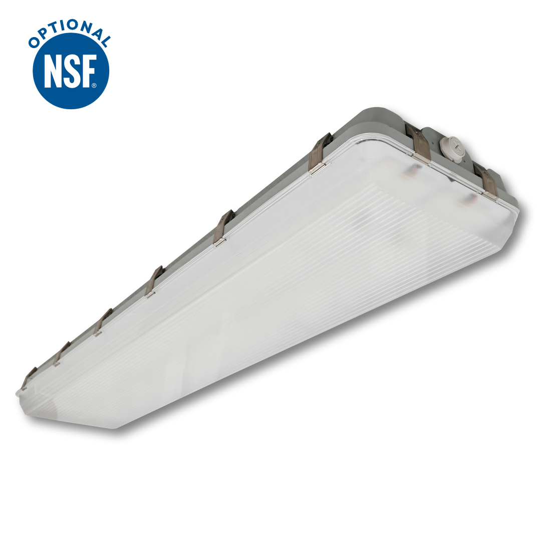 HIGH-LUMEN 4FT VAPOR-TIGHT LED FIXTURE